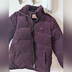 Levi's Purple Puffer Jacket